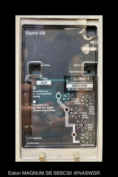 Eaton Magnum SB SBSC30 Circuit Breaker (M/O,D/O) - 3000 Amp