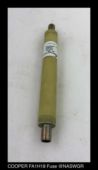 Cooper Power Systems FA1H18 NX Fuse 18 Amp 4.3 KV- Surplus