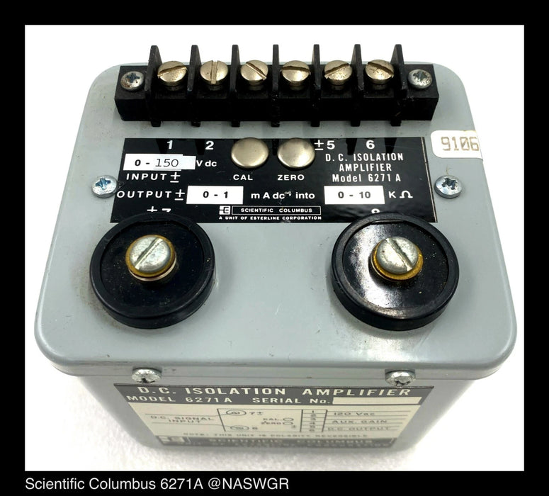 6271A - Scientific Columbus DC Isolation Amplifier