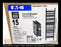 Eaton BR115 Molded Case Circuit Breaker - 15 Amp - 10 Pack - Unused Surplus