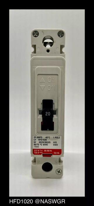 Eaton HFD1020 Molded Case Circuit Breaker - 20 Amp