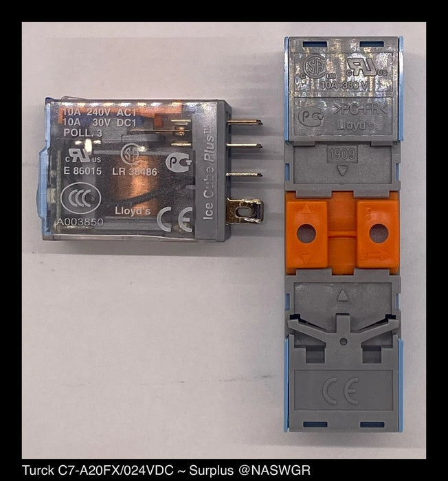 TURCK C7-A20FX/024VDC - Miniature Relay