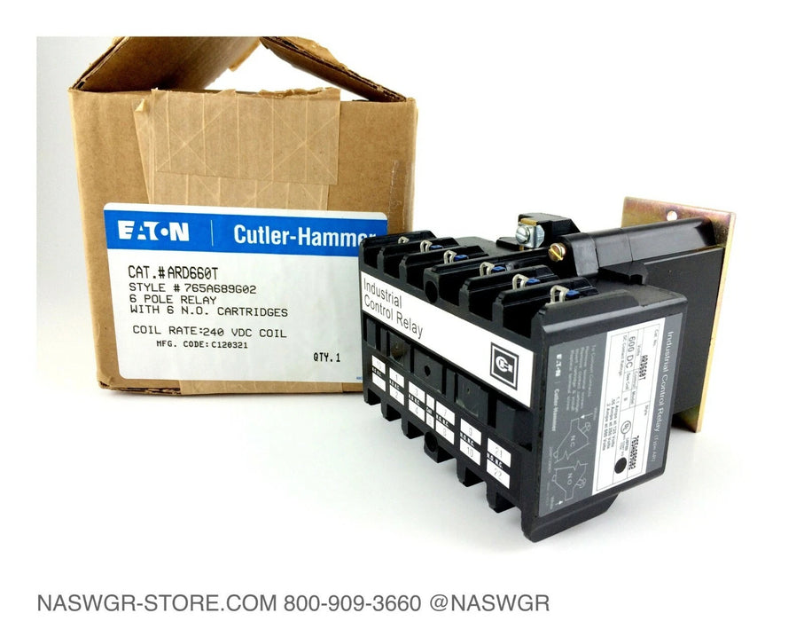 ARD660T - Eaton/ Cutler-Hammer ARD660T Industrial Control Relay