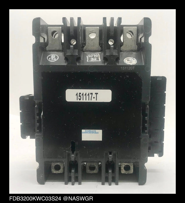 Eaton FDB3200KWC03S24 Molded Case Switch - 200 Amp