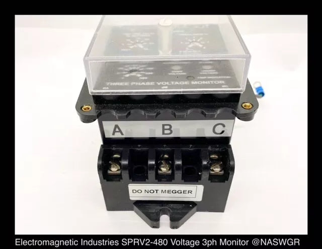Electromagnetic Industries, LLC EI-SPVR2-480 Voltage Monitor