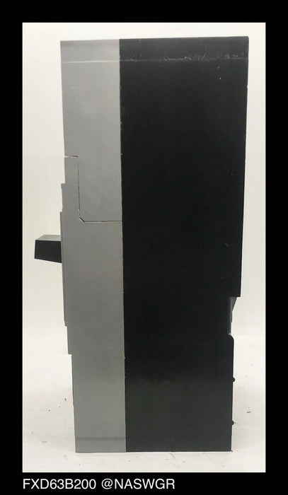 Siemens FXD63B200 Molded Case Circuit Breaker - 200 Amp - Tested/1 Year Warranty