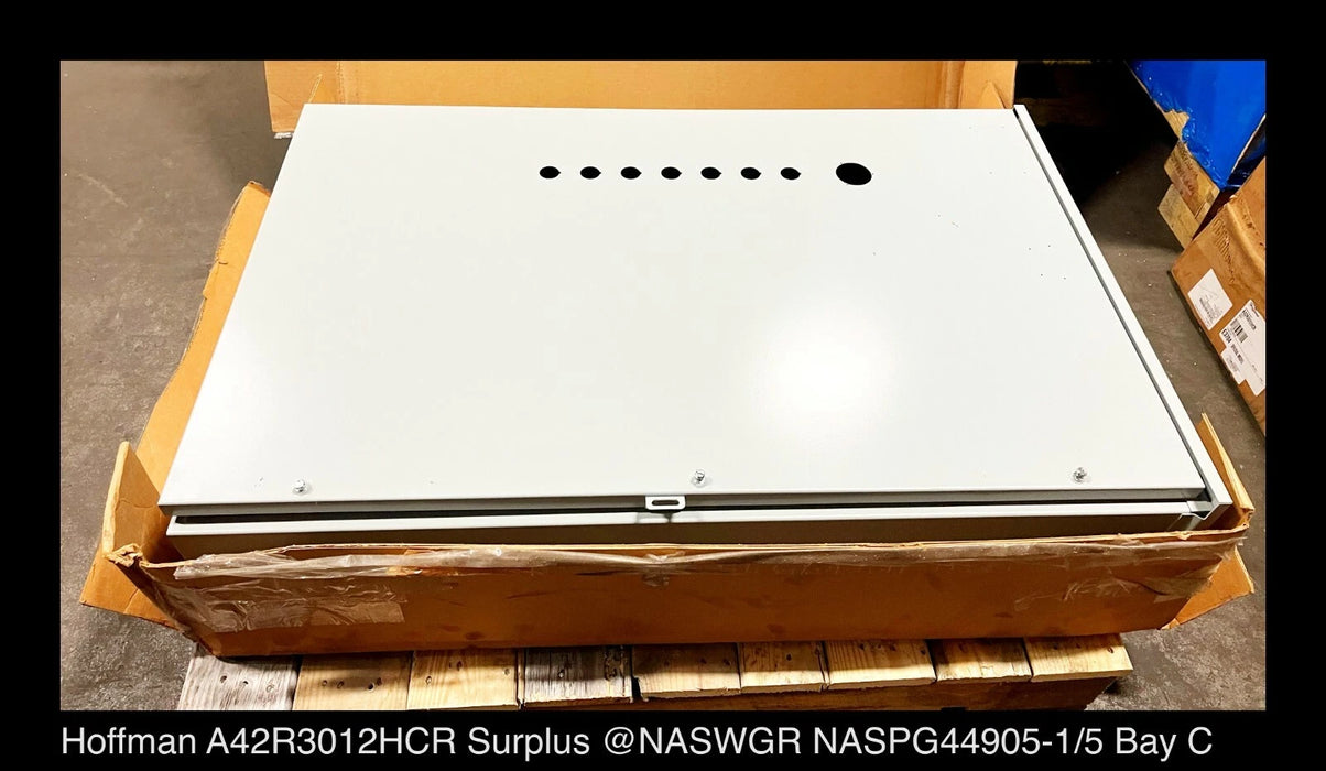 Hoffman A42R3012HCR Wall Mount Enclosure Type 3R, 42" x 30" x 12" - Surplus