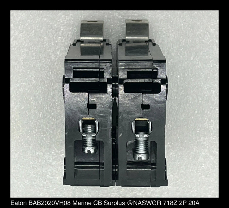 Eaton BAB2020VH08 Molded Case Circuit Breaker Marine Duty - 20 Amp - Unused