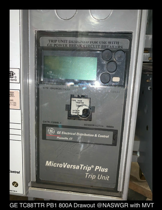GE TC88TTR PowerBreak Circuit Breaker