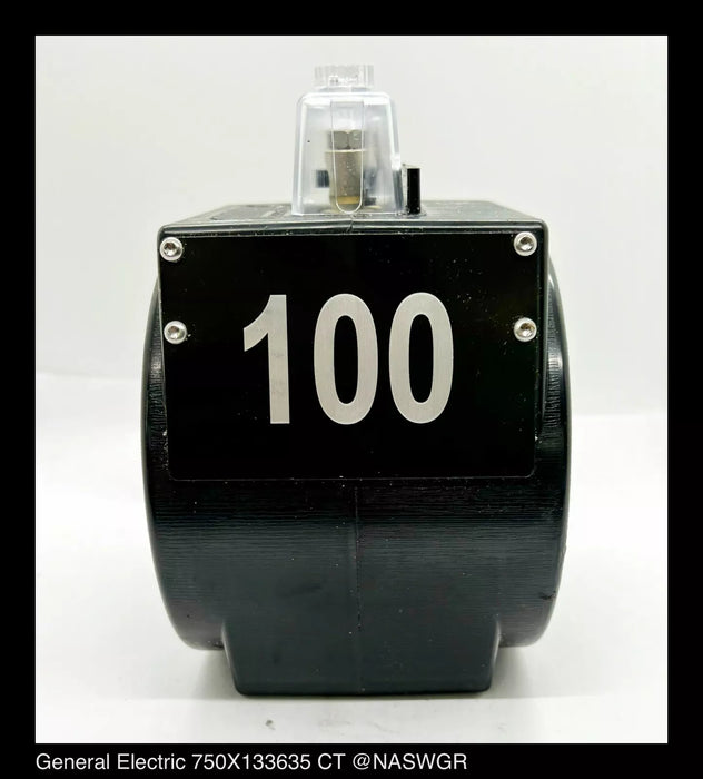 GE JAK-0C, 750X133635 Current Transformer - 100:5 Amp - Unused