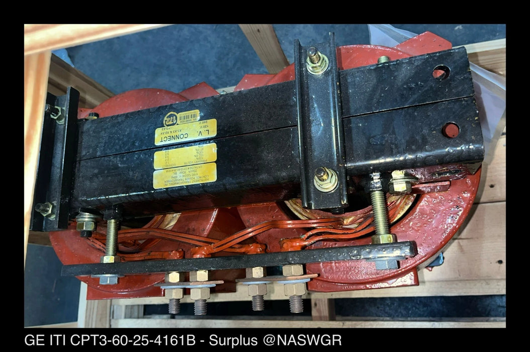 GE ITI CPT3-60-25-4161B Control Power Transformer - Shelf Surplus 25KVA CPT