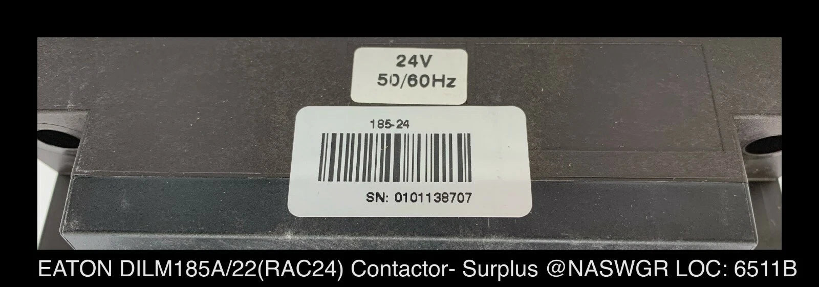 Eaton Moeller DILM185A/22 (RAC24) , Eaton Moeller XTCE185H22T - Surplus