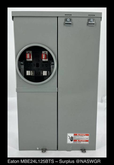 Eaton MBE24L125BTS Meter Breaker EUSERC Type BR 125 A, 120/240V