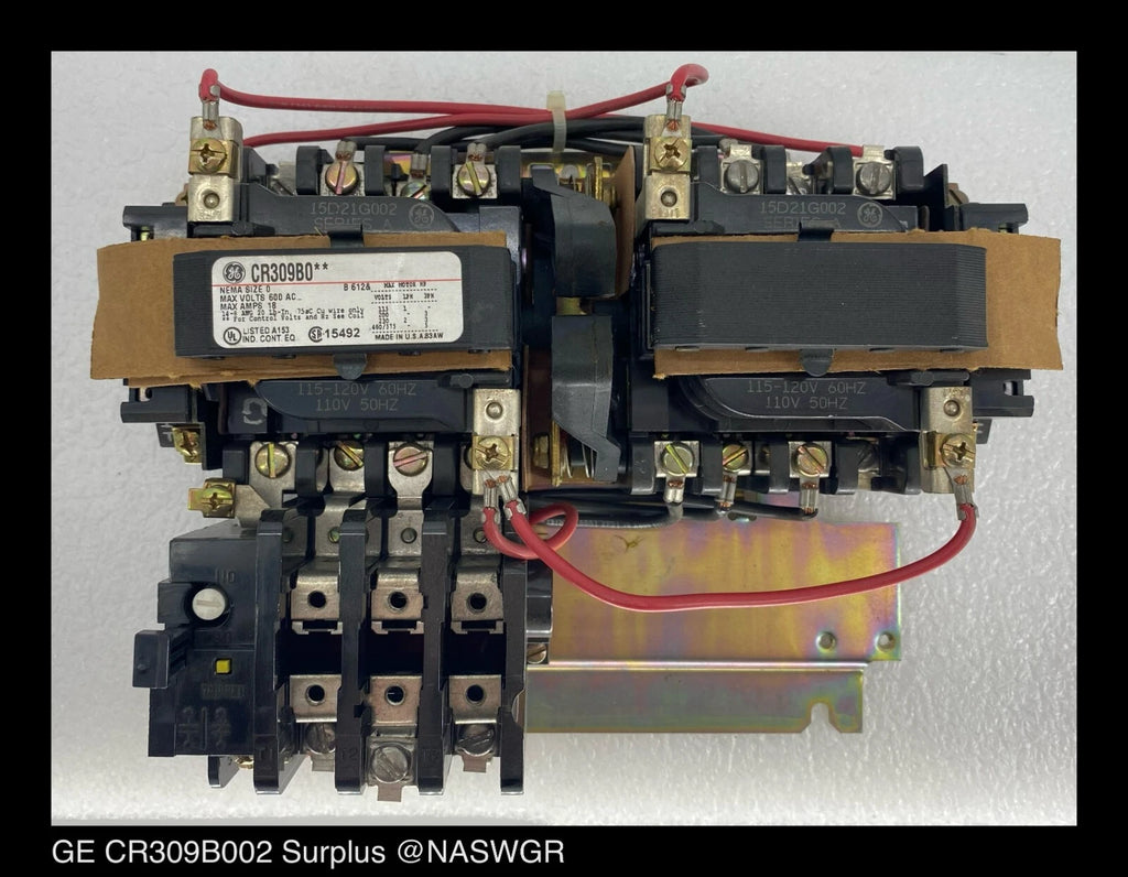 General Electric CR309B002 Reversing Starter