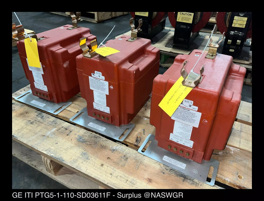GE ITI PTG5-1-110-SD03611F Voltage Transformer - 120&120:1 - Unused