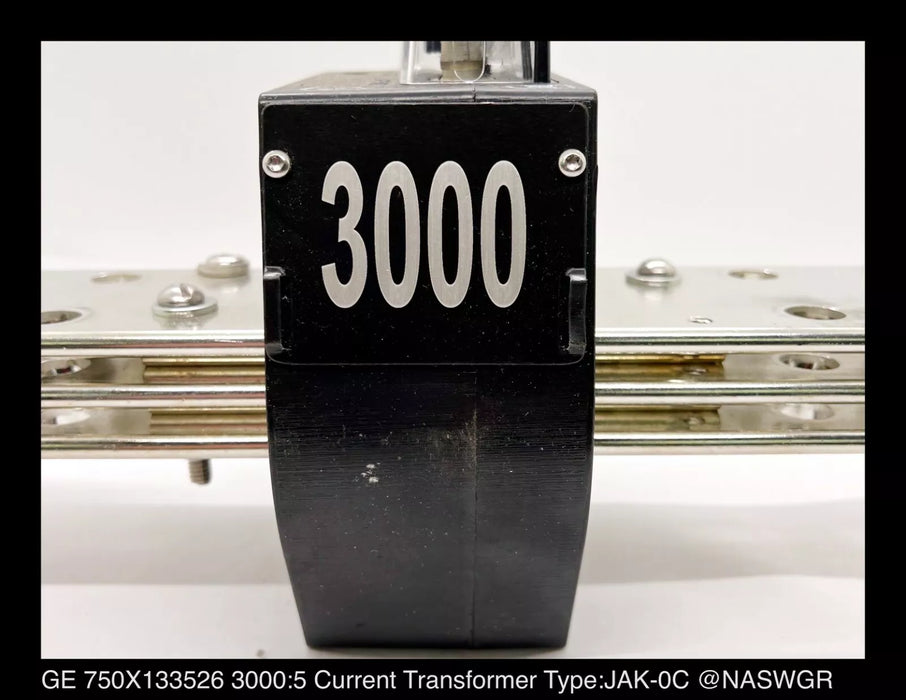 GE JAK-0C, 750X133526 Current Transformer - 3000:5 Amp - Unused
