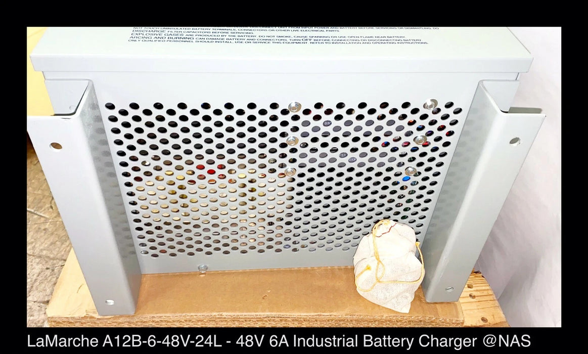 LaMarche A12B 48V Battery Charger - LaMarche A12B-6-48V-A1-24L - Surplus