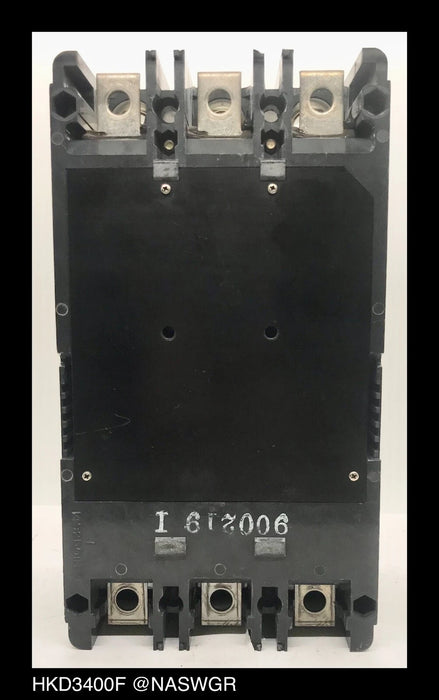 Westinghouse HKD3400F Molded Case Circuit Breaker - 400 Amp Frame Only