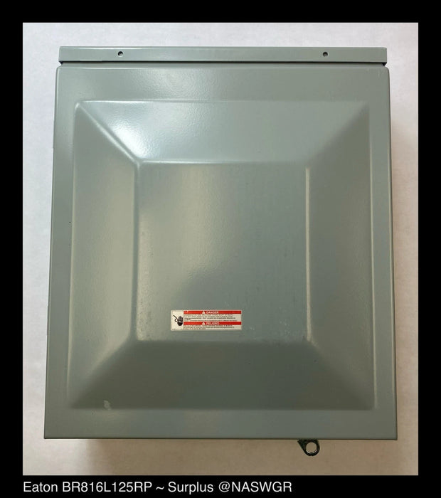 Eaton BR816L125RP - Eaton BR Main Lug Load-Center - Unused