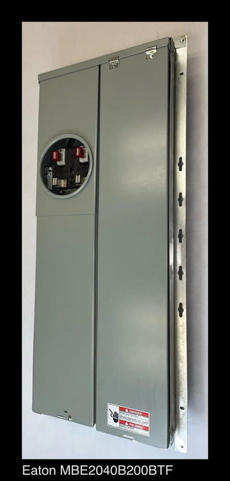 Eaton MBE2040B200BTF Meter Breaker EUSERC Type BR - 200A-120/240V - Surplus