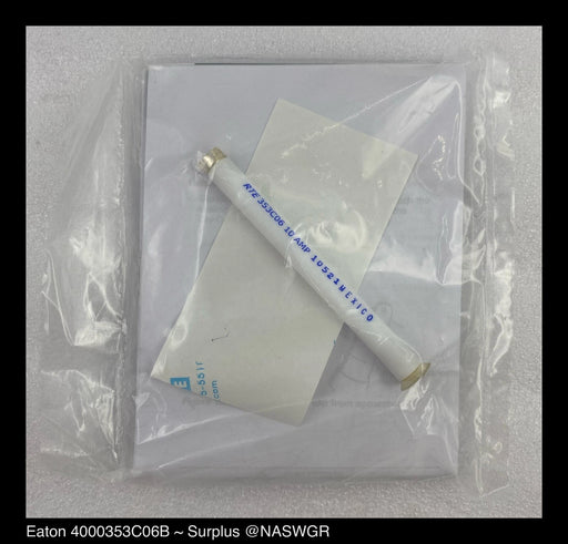 Eaton Cooper Power Series 4000353C06B - RTE Current-Sensing Bayonet Fuse Link