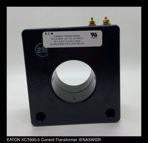 Eaton XCT600-5 External Current Transformer - 600:5 - Unused Surplus