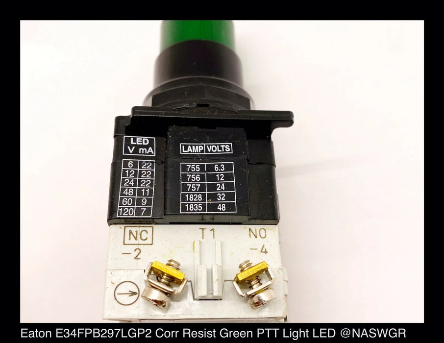 Eaton E34FPB297LGP2A - Corrosion Resistant Pre-Test Indicating LT - Surplus