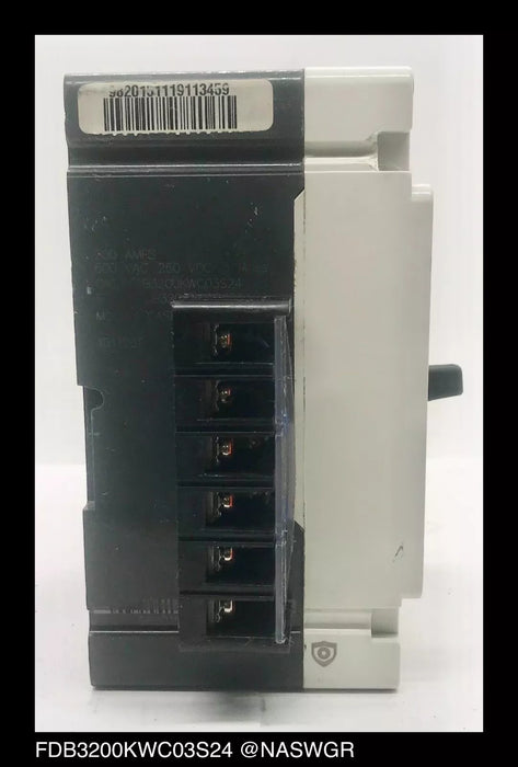 Eaton FDB3200KWC03S24 Molded Case Switch - 200 Amp