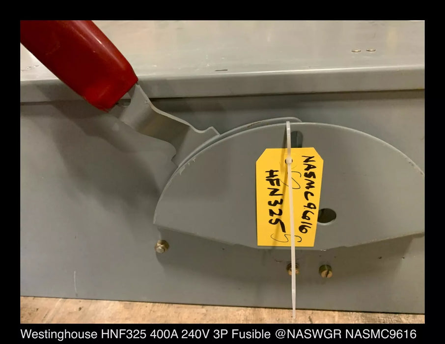 Westinghouse HFN325 Heavy Duty Safety Switch - 400A/240v/N1