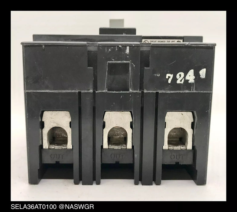 GE Spectra RMS SELA36AT0100 Circuit Breaker - 70 Amp
