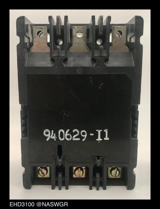 Westinghouse EHD3100 Molded Case Circuit Breaker - 100 Amp