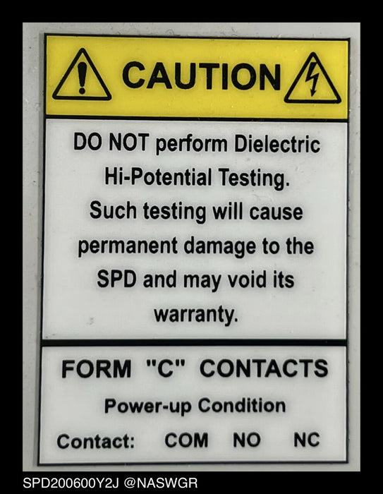 SPD200600Y2J - Eaton SPD200600Y2J Surge Protection Device - Unused Surplus