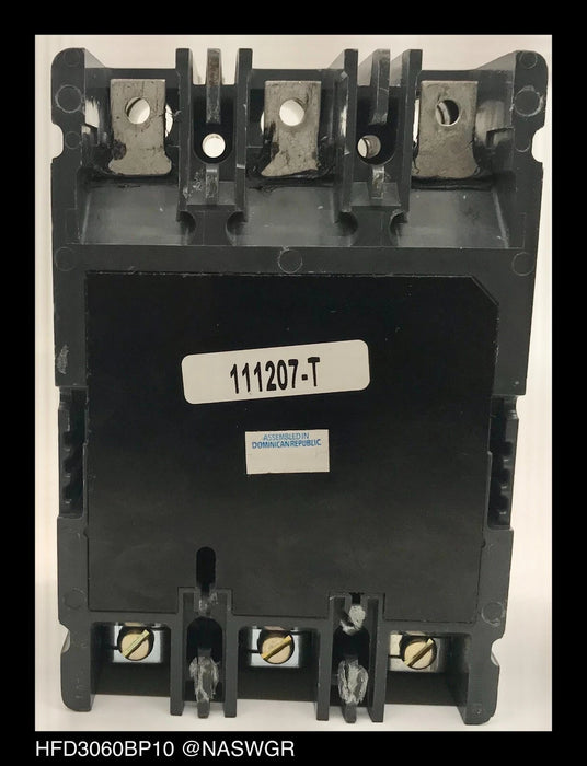Eaton HFD3060BP10 Molded Case Circuit Breaker - 60 Amp