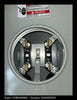Eaton CHM4N9NS Pedestal Mount Metered 125A-120/240VAC Power Outlet Panel - Unused