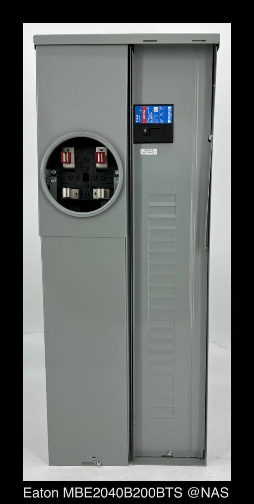 Eaton MBE2040B200BTS Meter Breaker EUSERC Type BR - 200A-120/240V - Unused