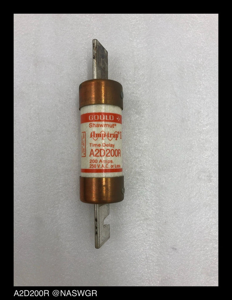 Lot of 3 - Gould Shawmut A2D200R Amp-Trap Time Delay Fuse