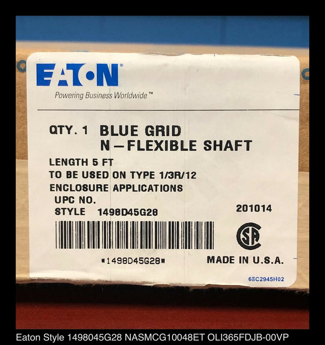 Eaton OLI366FDJA-00VP Heavy Duty Safety Switch - 600A/600V/3P3W/N12 - Unused