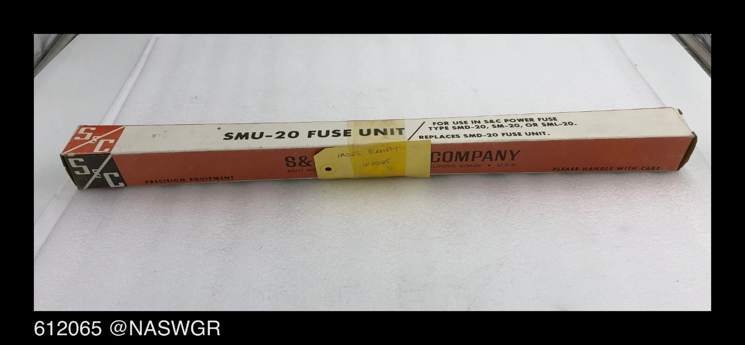 612065 - S&C - SMU-20 Fuse Unit