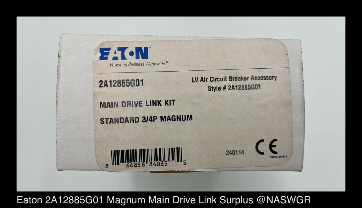 Eaton 2A12885G01 Main Drive Link Kit for 3/4P Magnum - Surplus Eaton 2A12885G01
