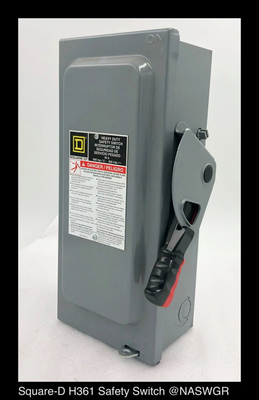 H361 - Square D H361 Safety Switch - 30 Amp