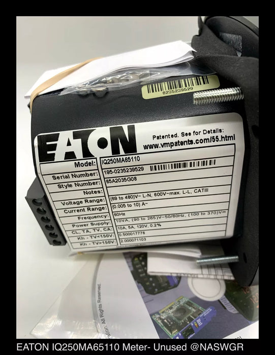 Eaton IQ 250/260 Power Meter -  IQ250MA65110 - Unused