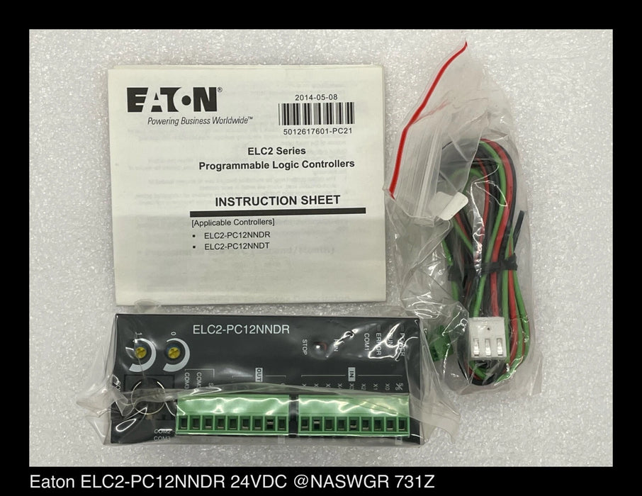 Eaton ELC Logic Controller - ELC2-PC12NNDR - ELC2-PC12NNDR-1 - Surplus 24vDC