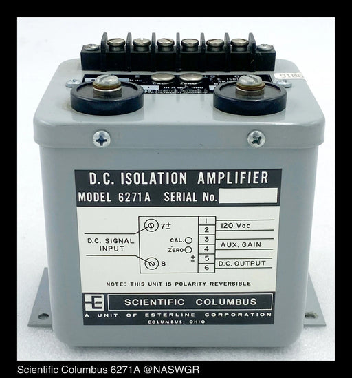 6271A - Scientific Columbus DC Isolation Amplifier