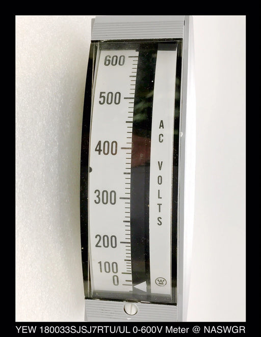 YEW 180033SJSJRTU/UL - 4" Vertical Panel Meter - 0-600V, AC