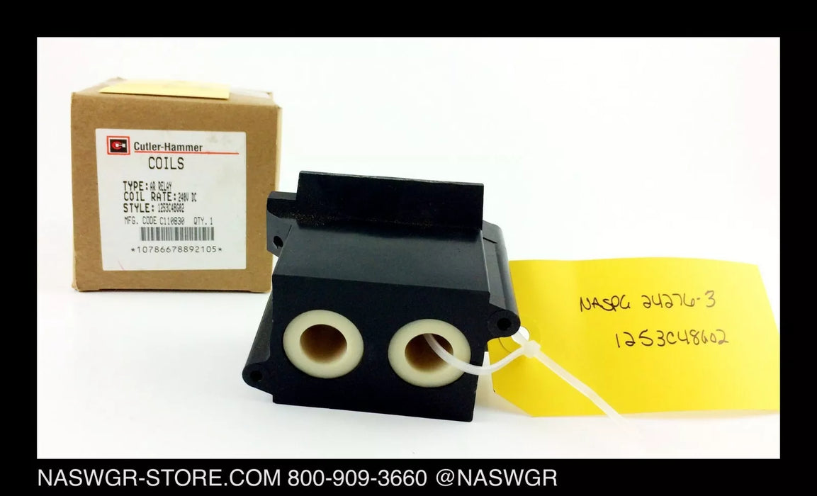 1253C48G02 - Cutler-Hammer 240vDC 1253C48G02 Coil - Type: AR Relay Coil