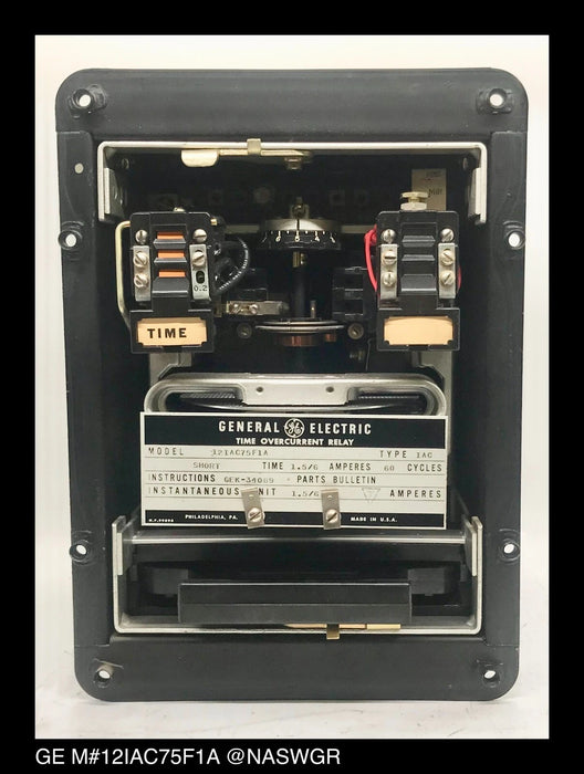 GE 12IAC75F1A Overcurrent Relay - 1.5/6 Amp
