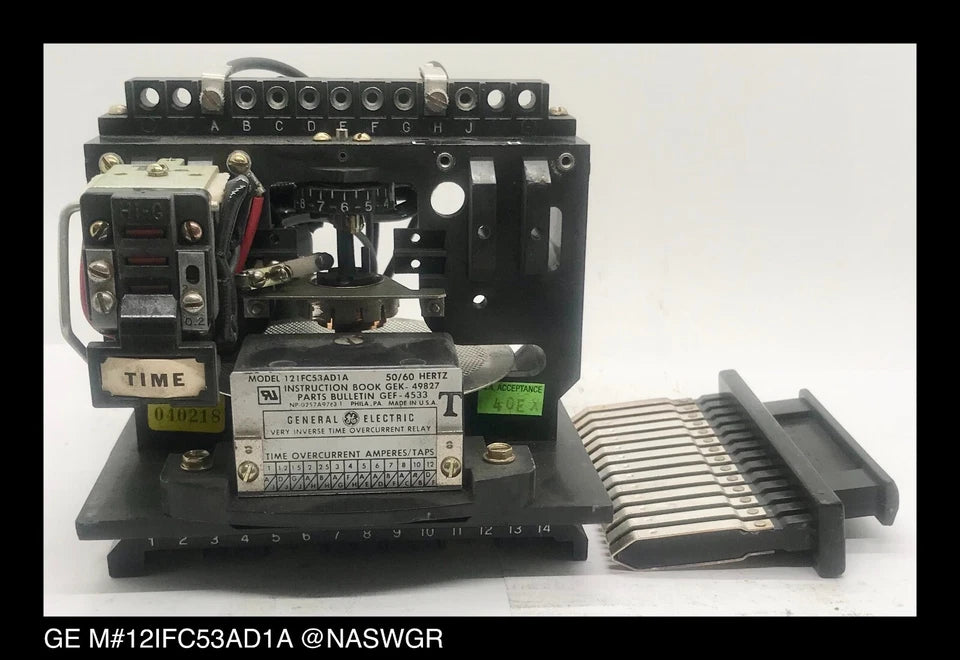 GE 12IFC53AD1A Overcurrent Relay - 1/12 Amp