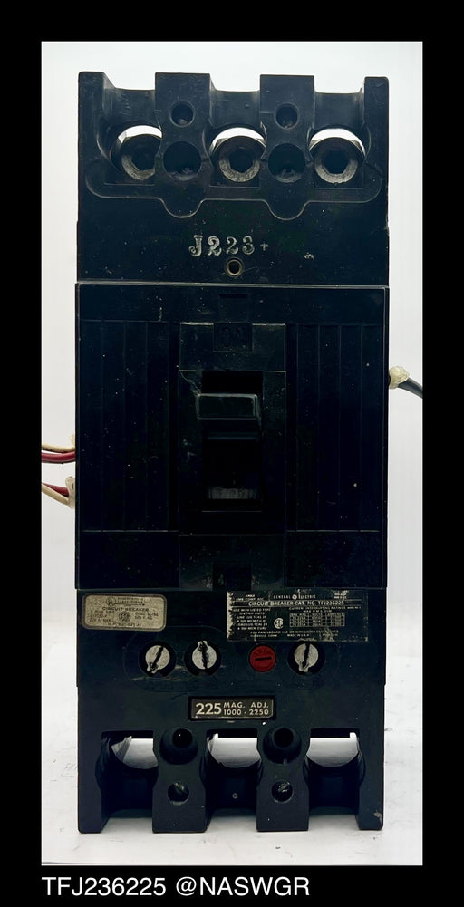 General Electric TFJ236225 Molded Case Circuit Breaker - 225 Amp