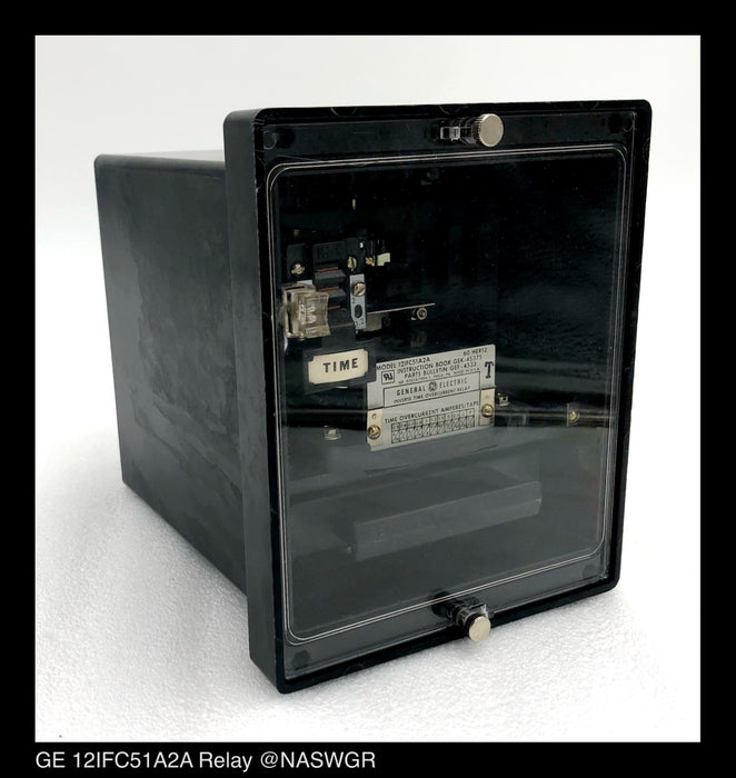 GE 12IFC51A2A Overcurrent Relay - 0.5/4 Amp - Unused Surplus