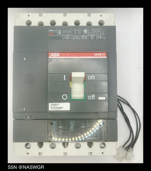 ABB SACE Isomax S5N Molded Case Circuit Breaker - 400 Amp